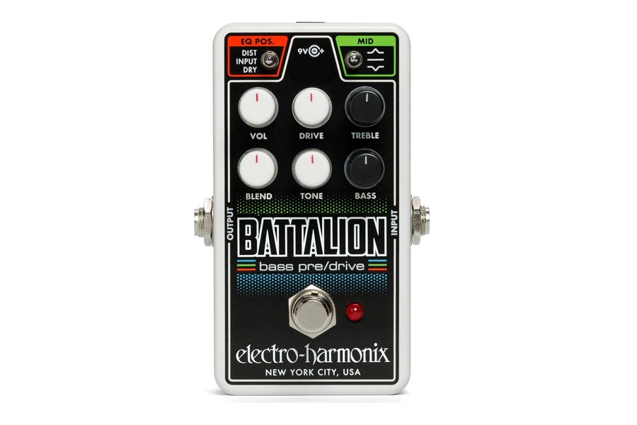 

Предусилитель для бас-гитары Electro-harmonix Nano Battalion