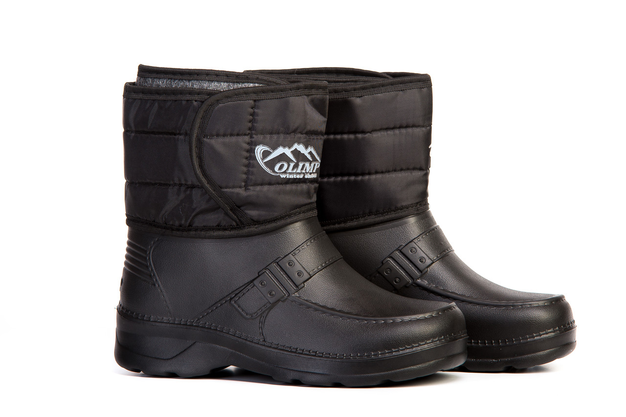 

Зимние мужские сапоги Олимп Б 04 (Вставка) 41 черный