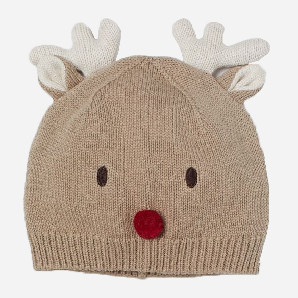 

Шапка H&M 0776491 44-47 Бежевая