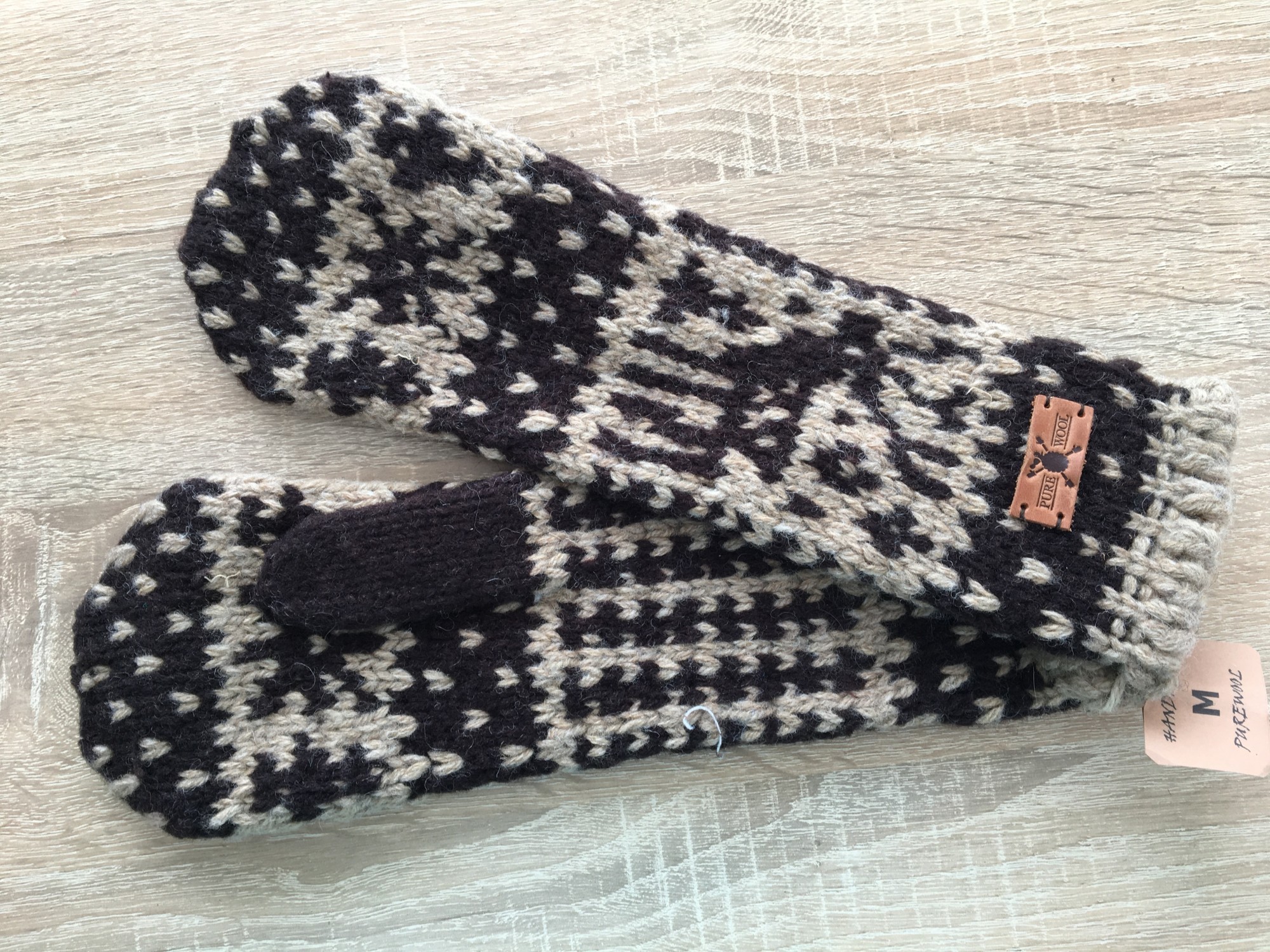 

Варежки PureWool Deer бежево-коричневый SC3022VD