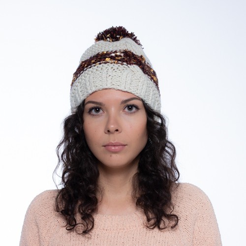 

Шапка PureWool Youth Сollection Бело-золотистый PW3374HP