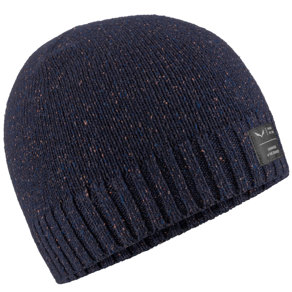 

Шапка Salewa Melange Beanie синя