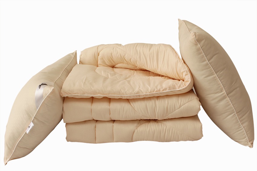 

Одеяло искусственный лебяжий пух Pudra 195x215 + 2 подушки 50x70 Tag tekstil Odeyalo-273