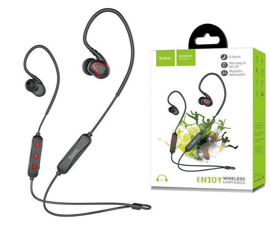 

Bluetooth наушники Hoco Joy sound sports wireless headset black