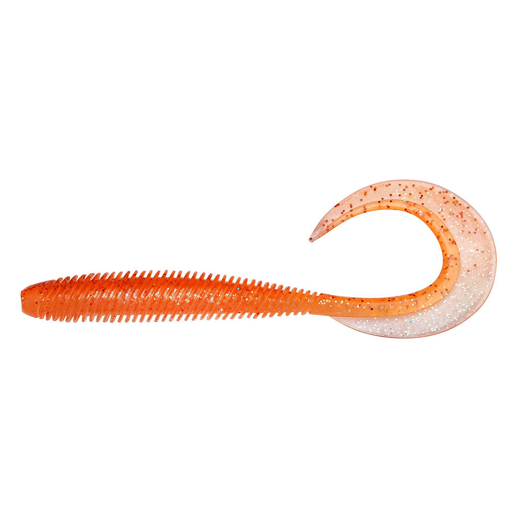 

Твистер Megabass Kemuri Curly 11.4cm 7шт Clear Orange/Rainbow Flake (35470)