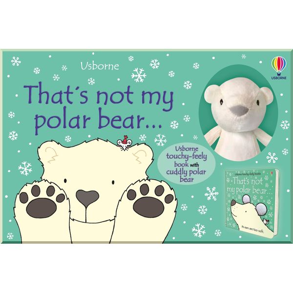 

Usborne That's Not My Polar Bear...book and toy. Fiona Watt. ISBN:9781801310451