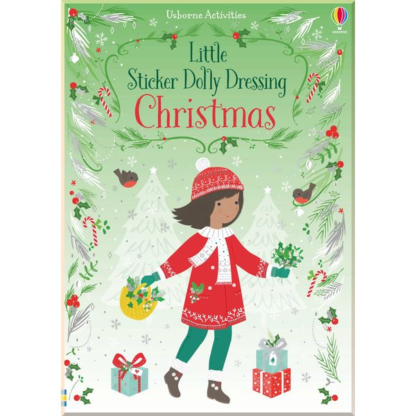 

Usborne Little Sticker Dolly Dressing Christmas. Fiona Watt. ISBN:9781474989084