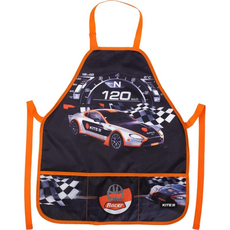 

Фартук Kite Education Winner race 55x47 см полиэстер черный K19-161-6