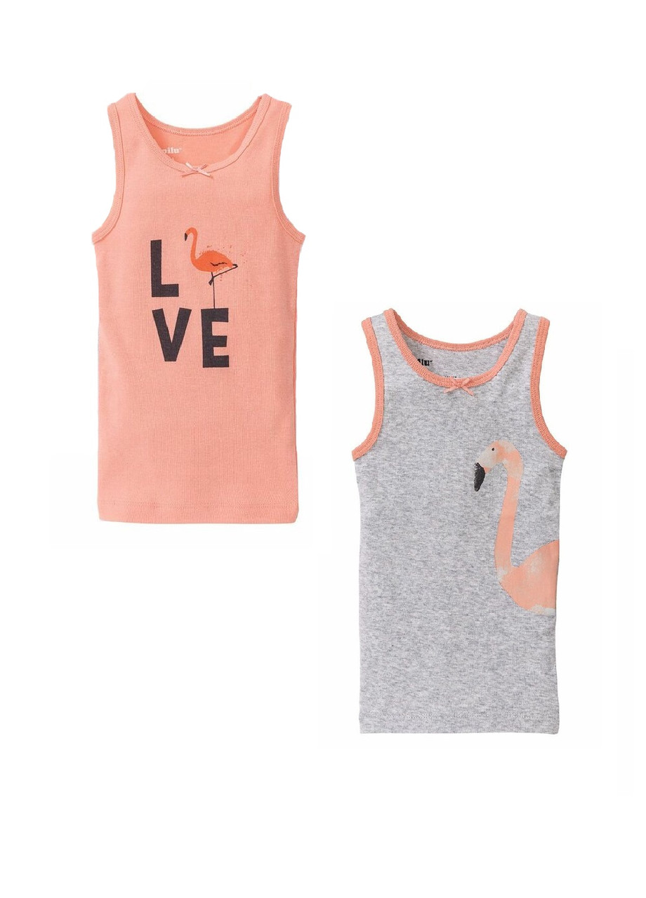 

Комплект маек для девочки (2шт) 98/104