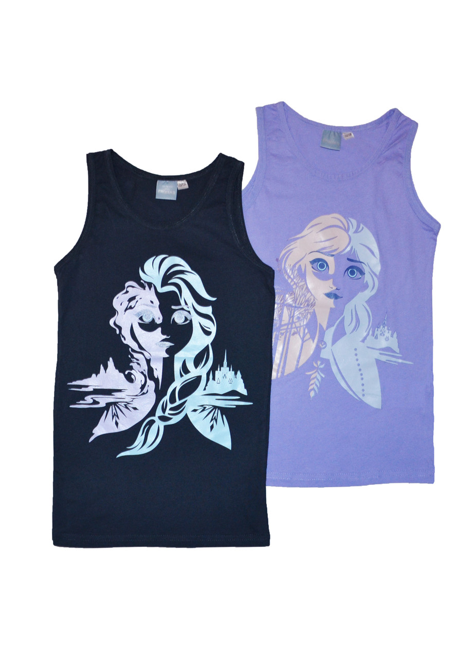 

Комплект маек для девочки (2шт) Холодное сердце 146-152