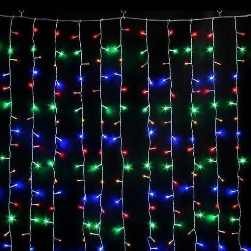 

Гирлянда водопад 320-400 LED, 3х3 м Мультицветная