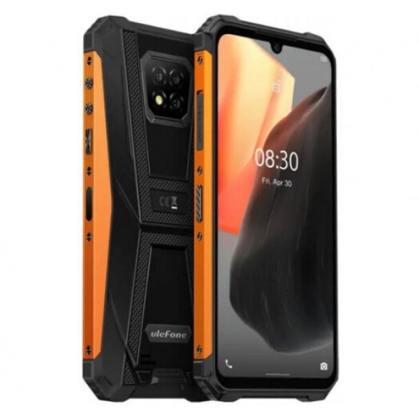 

Мобільний телефон UleFone Armor 8 Pro 6/128Gb orange 6.1" IP69K 5580mAh NFC (1525 zp)