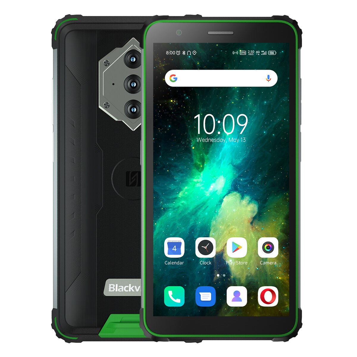 

Мобільний телефон Blackview BV6600E green 4/32Gb 5.7" IP69K 8580mAh