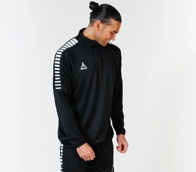 

Тренувальна кофта SELECT Argentina training sweat 1/2 zip XXXL чорна