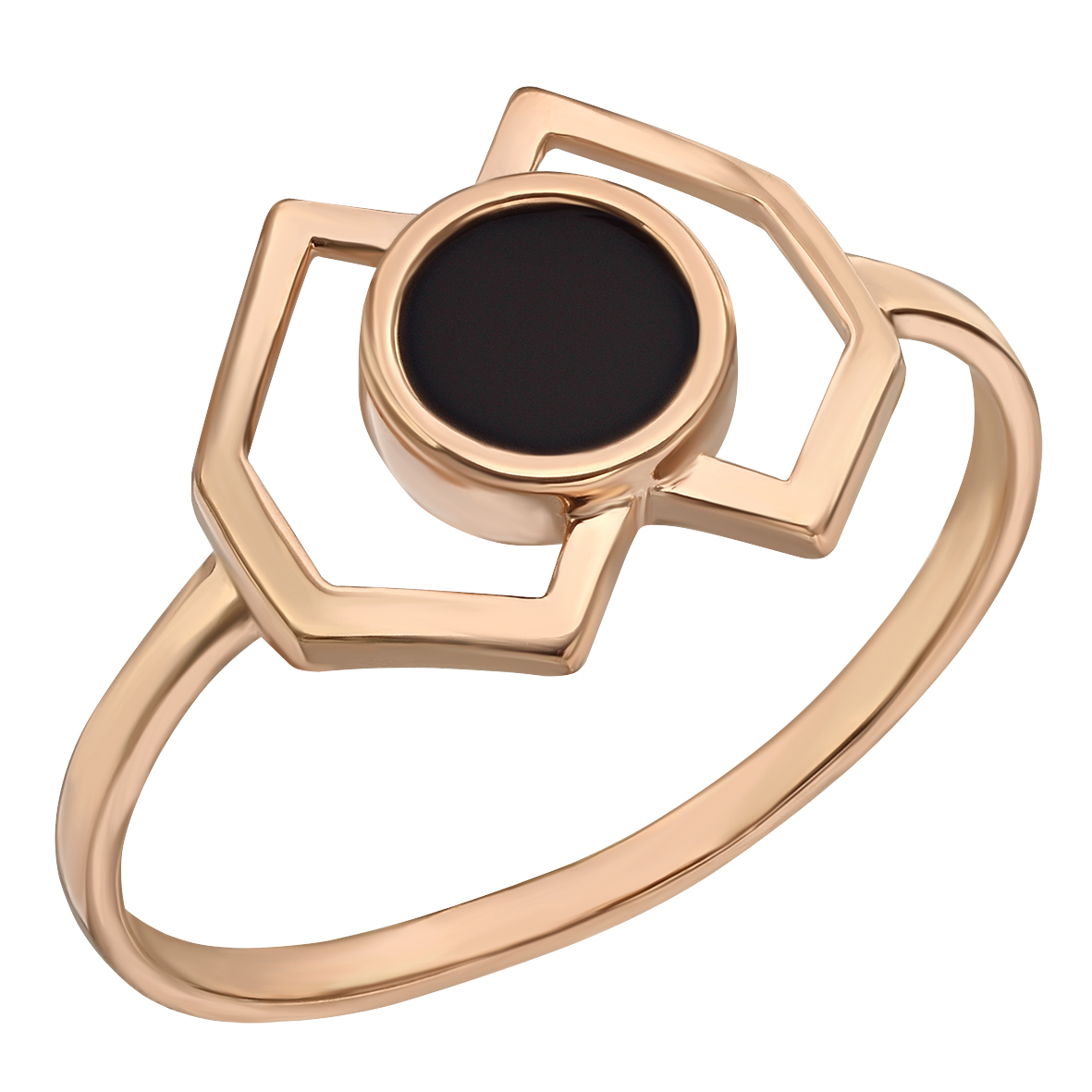 

Золотое кольцо с агатом Tango Jewellery Company 369653 размер 18