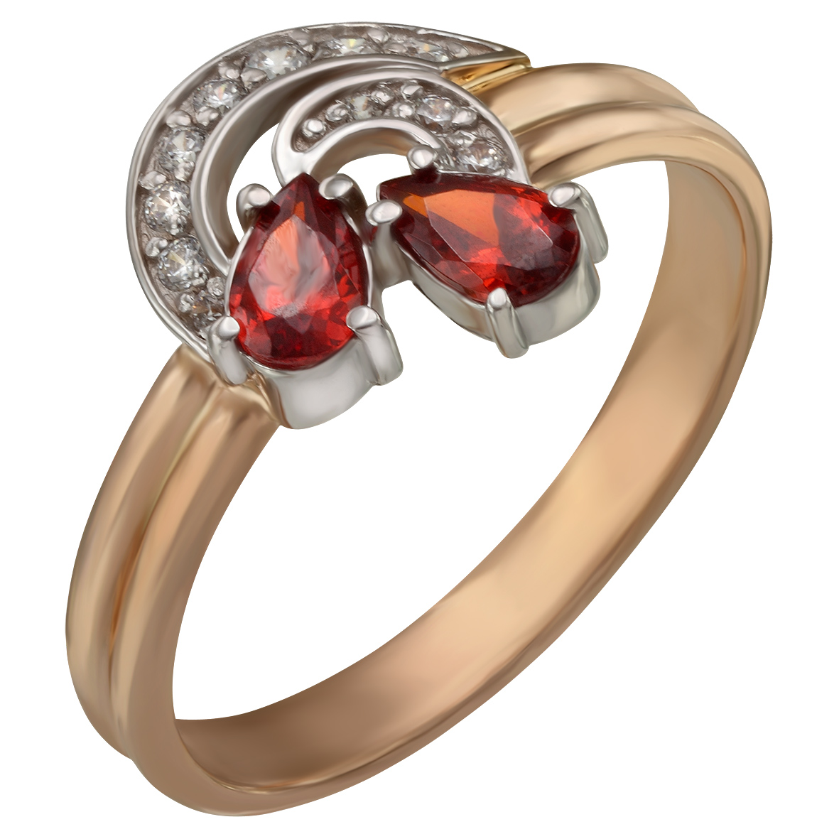 

Золотое кольцо с фианитами Tango Jewellery Company 350038 размер 17.5