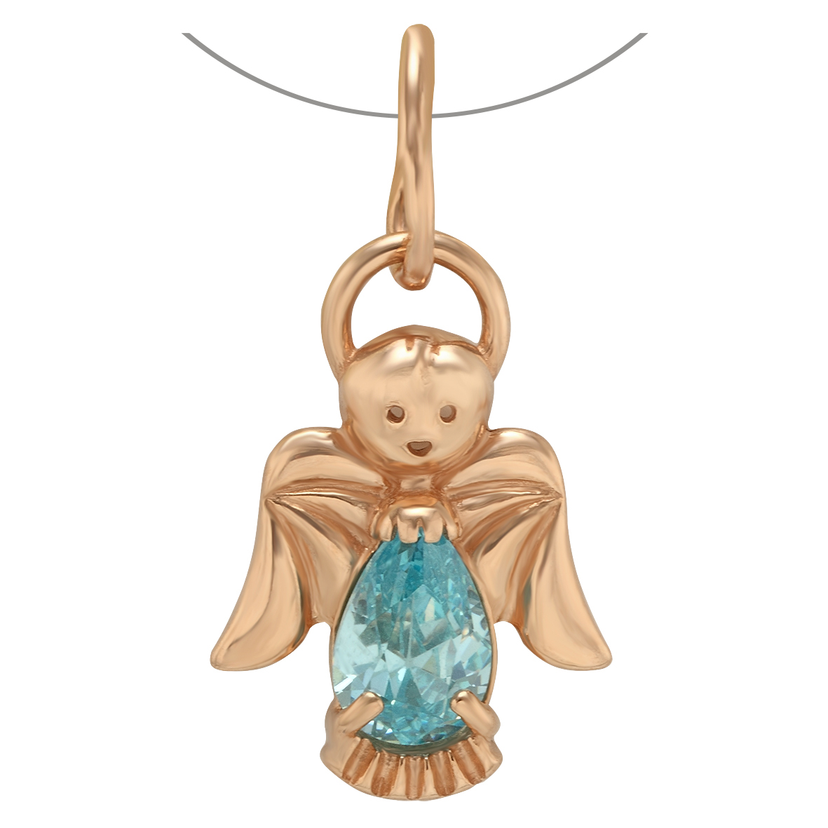 

Золотая подвеска с фианитом Tango Jewellery Company 150364