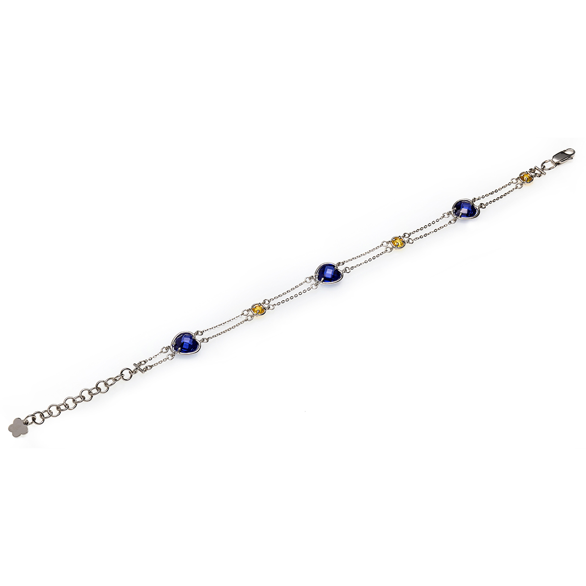 

Серебряный браслет с фианитами Tango Jewellery Company 893019С размер 180