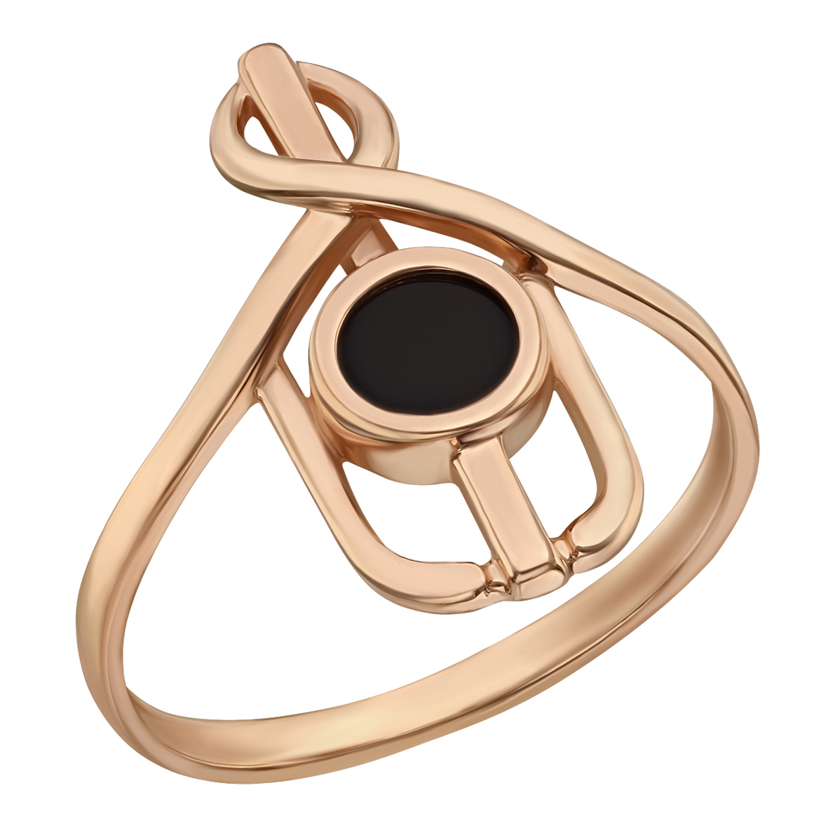 

Золотое кольцо с агатом / перламутром Tango Jewellery Company 369660 размер 18