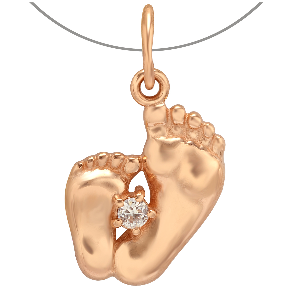 

Золотая подвеска с фианитом Tango Jewellery Company 150340