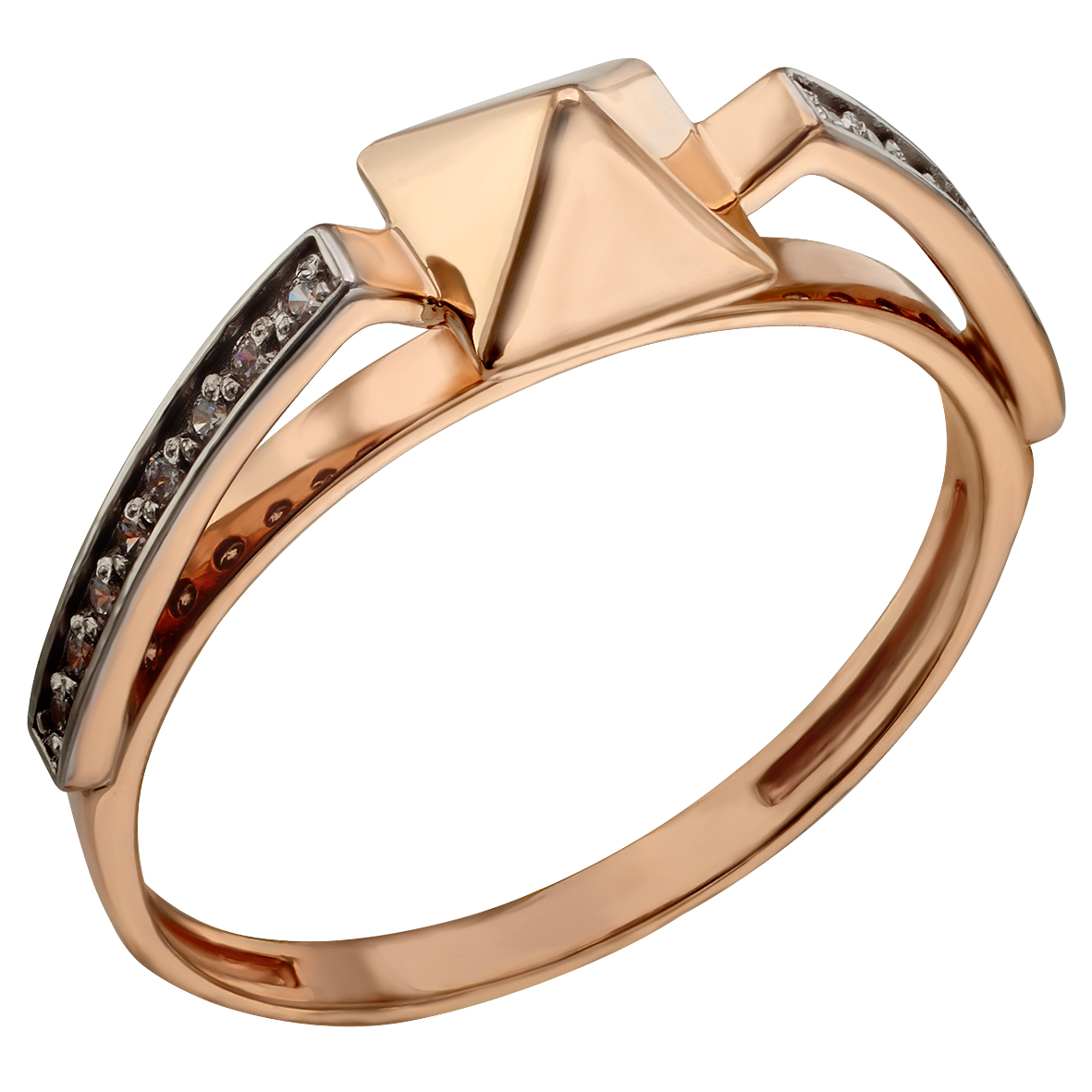 

Золотое кольцо с фианитами Tango Jewellery Company 380510 размер 18.5