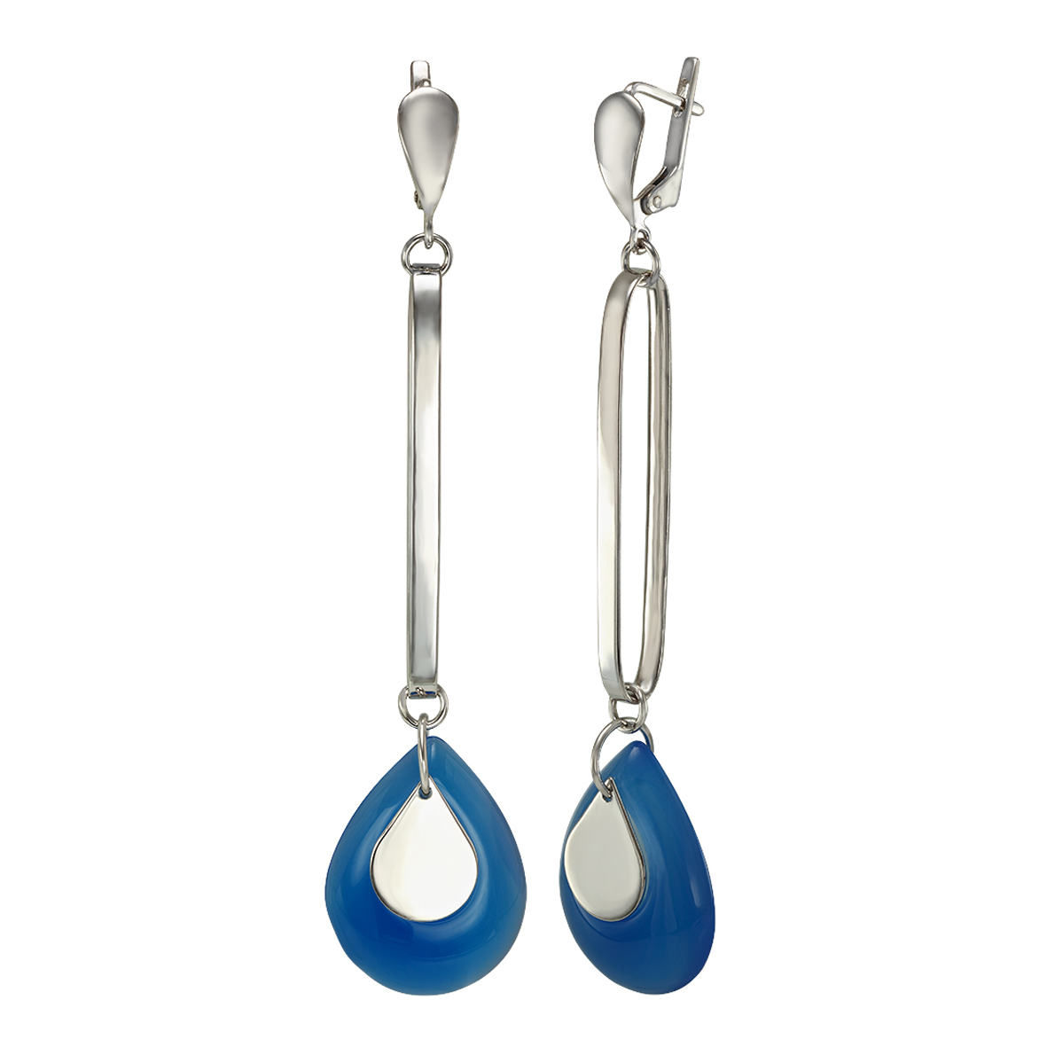 

Серебряные серьги с агатом Tango Jewellery Company 4720584С