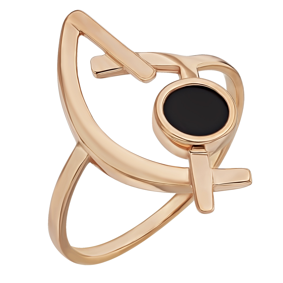 

Золотое кольцо с агатом / перламутром Tango Jewellery Company 369655 размер 16.5
