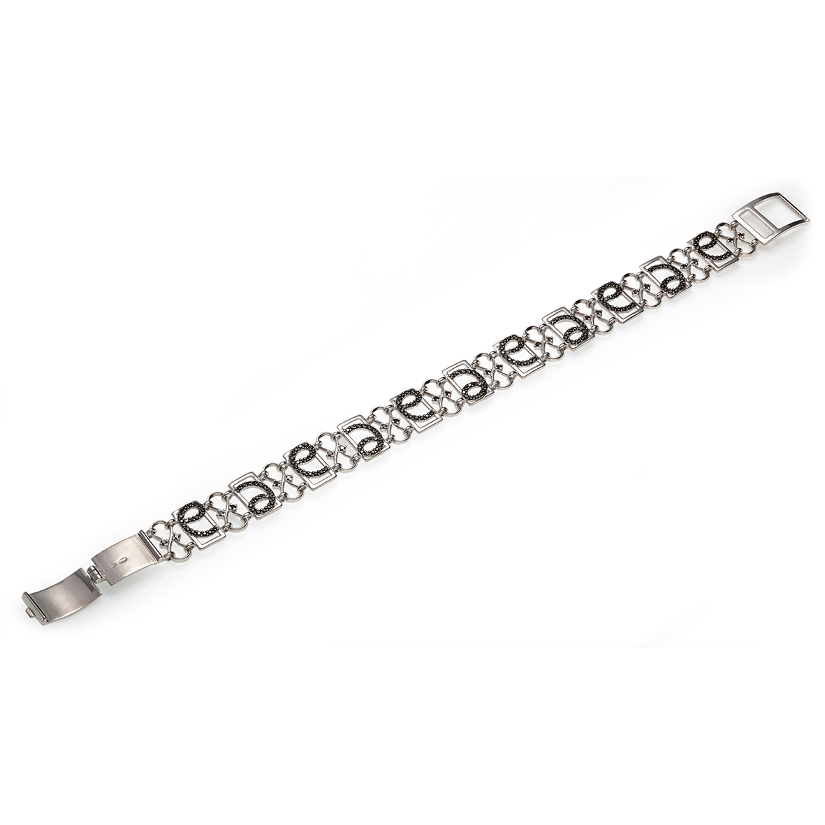 

Серебряный браслет с фианитами Tango Jewellery Company 892023С размер 190