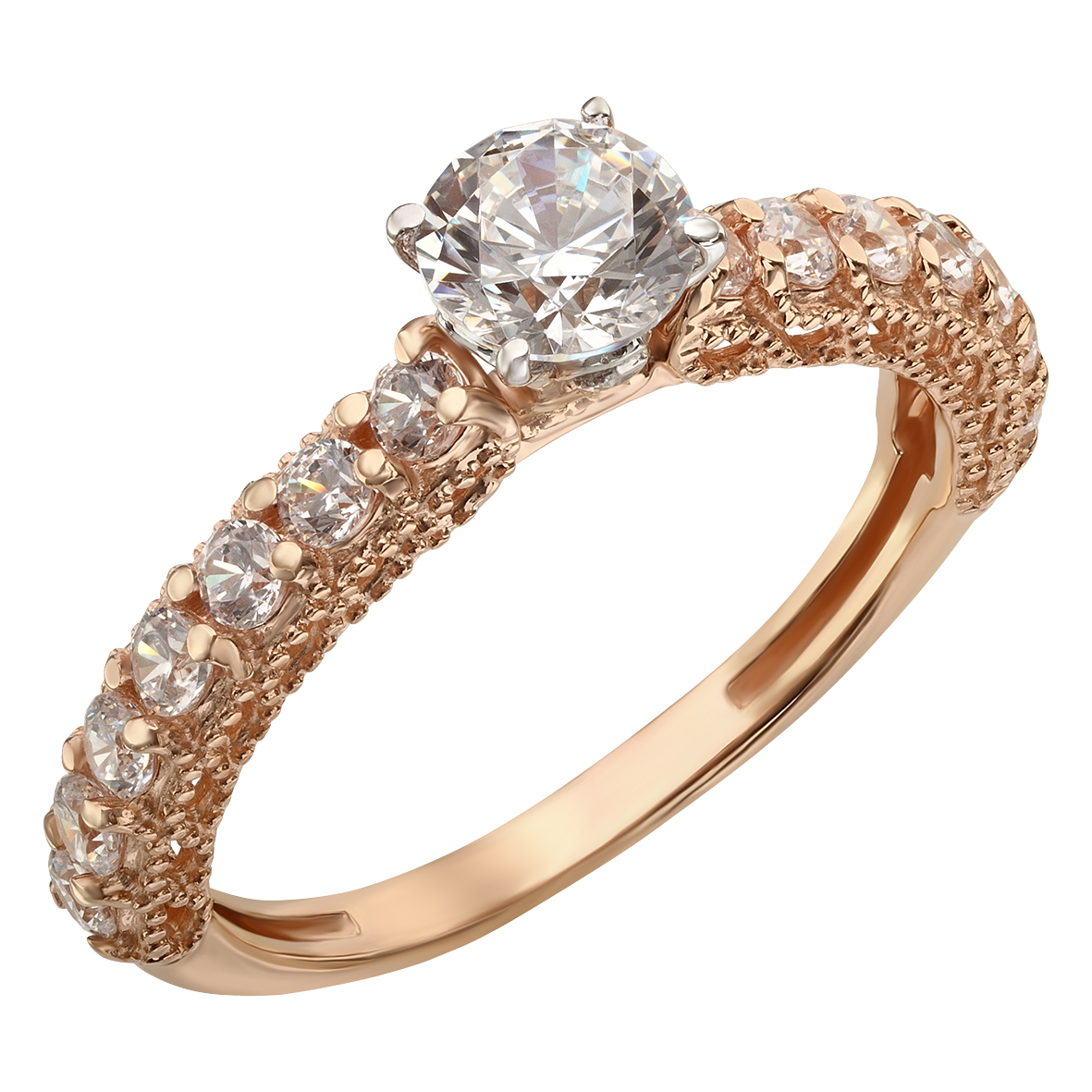 

Золотое кольцо с фианитами Tango Jewellery Company 350085 размер 16.5