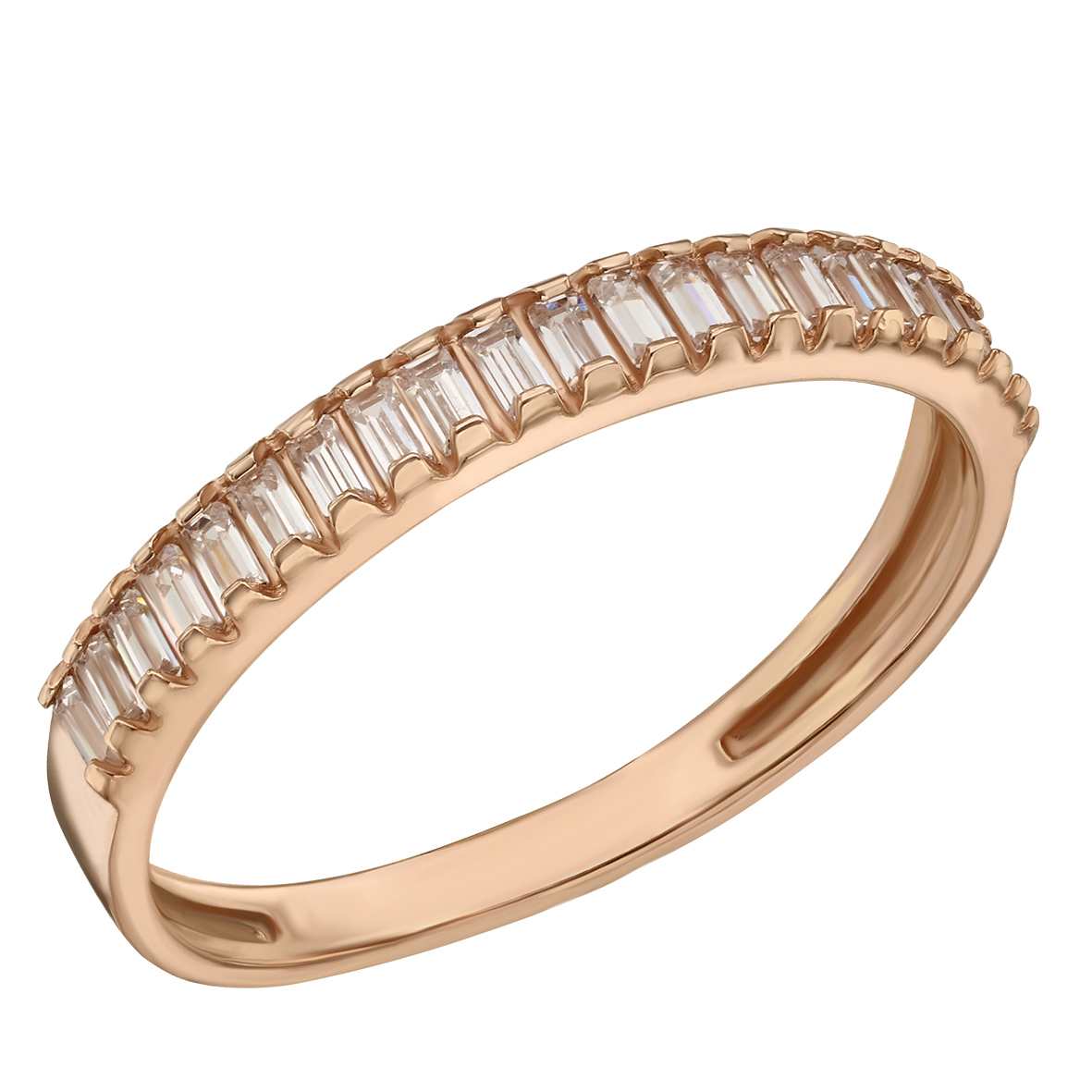 

Золотое кольцо со вставками фианитов Tango Jewellery Company 380578 размер 18.5
