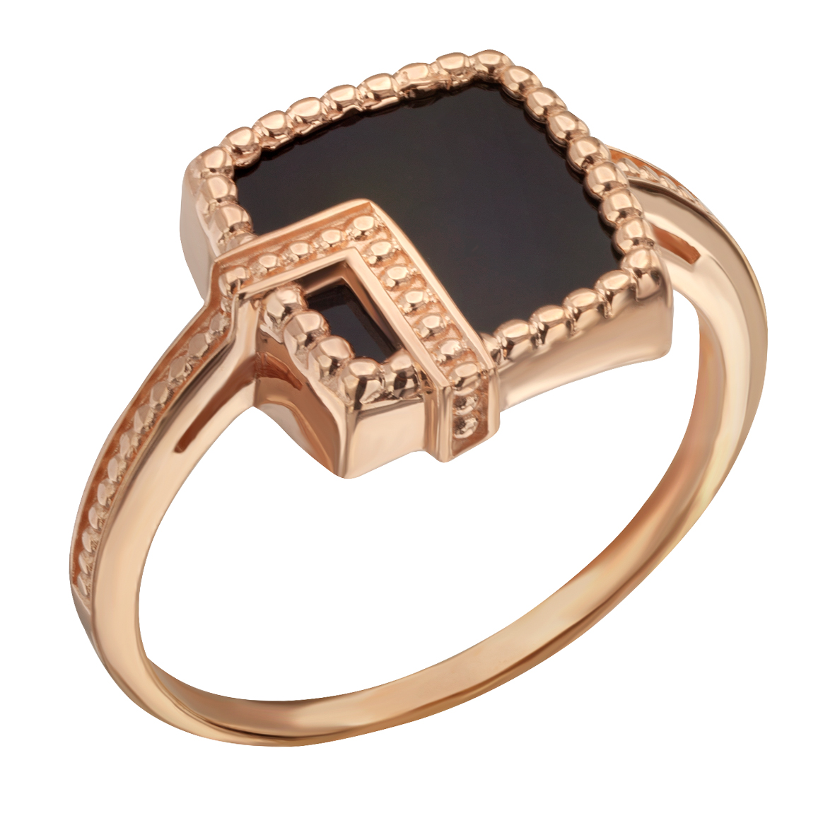 

Золотое кольцо с агатом/перламутром Tango Jewellery Company 369636 размер 17.5