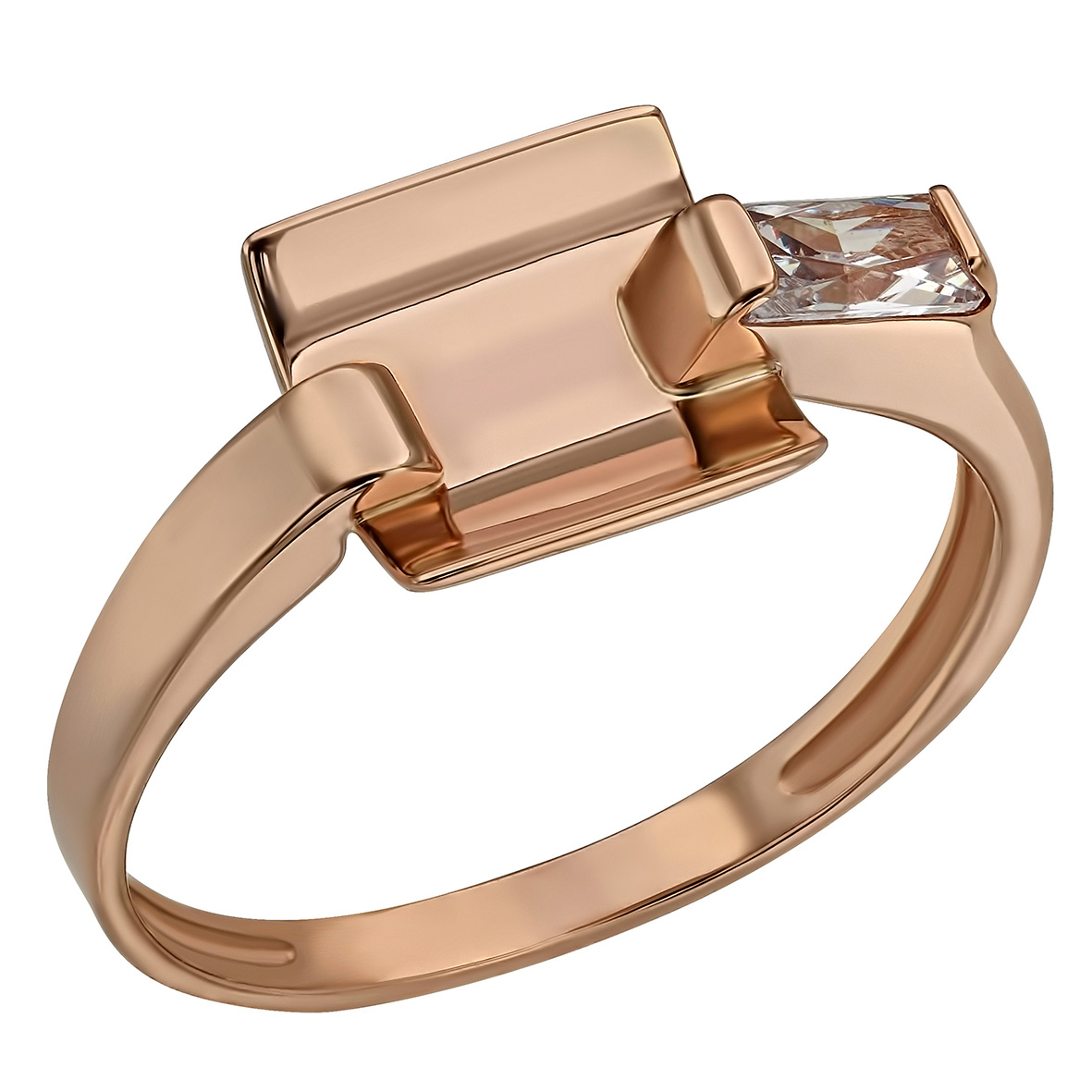 

Золотое кольцо с фианитами Tango Jewellery Company 380493 размер 16.5