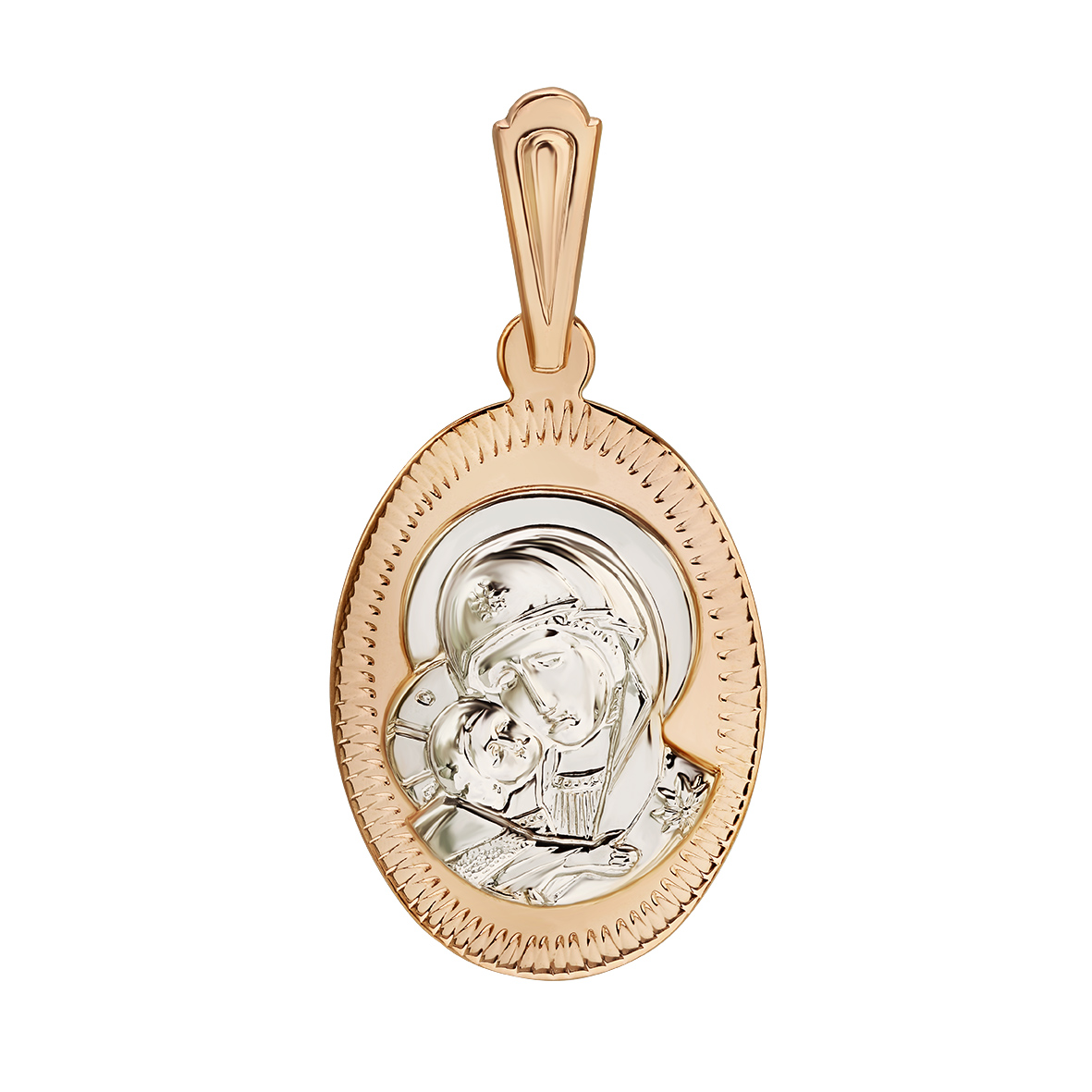 

Золотая ладанка "Владимирская икона Божией Матери" Tango Jewellery Company 120867