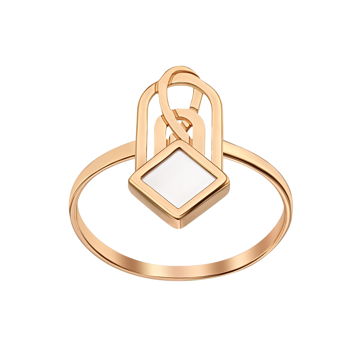 

Золотое кольцо с агатом Tango Jewellery Company 369675 размер 17