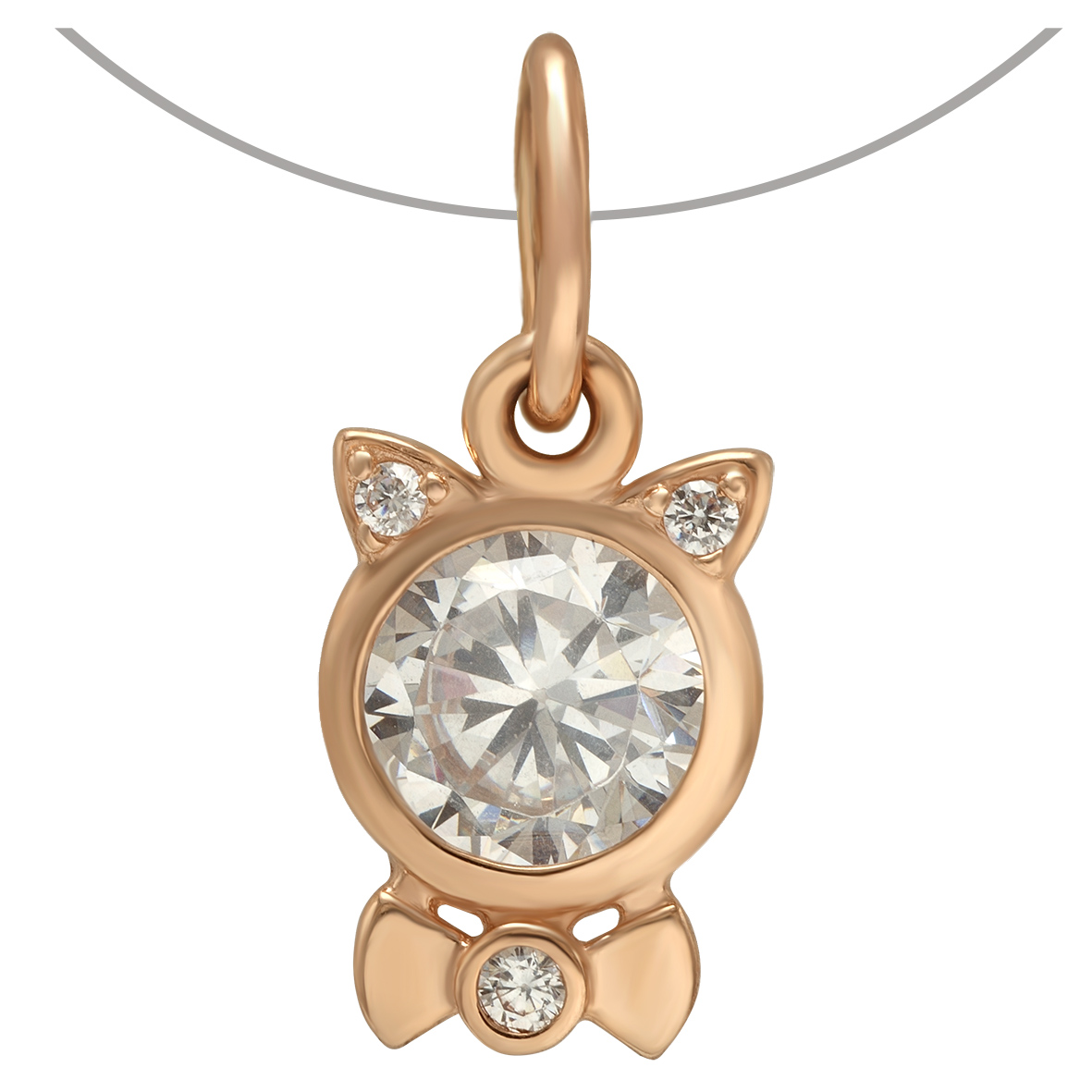 

Золотая подвеска с фианитами Tango Jewellery Company 150368