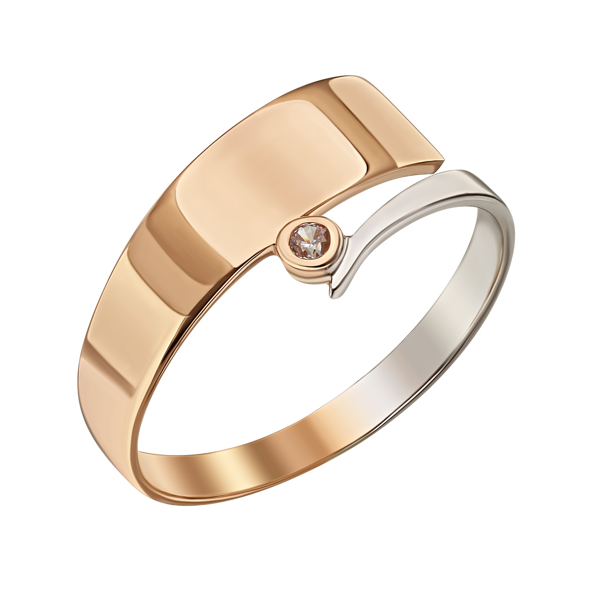 

Золотое кольцо с фианитом Tango Jewellery Company 350093 размер 17.5