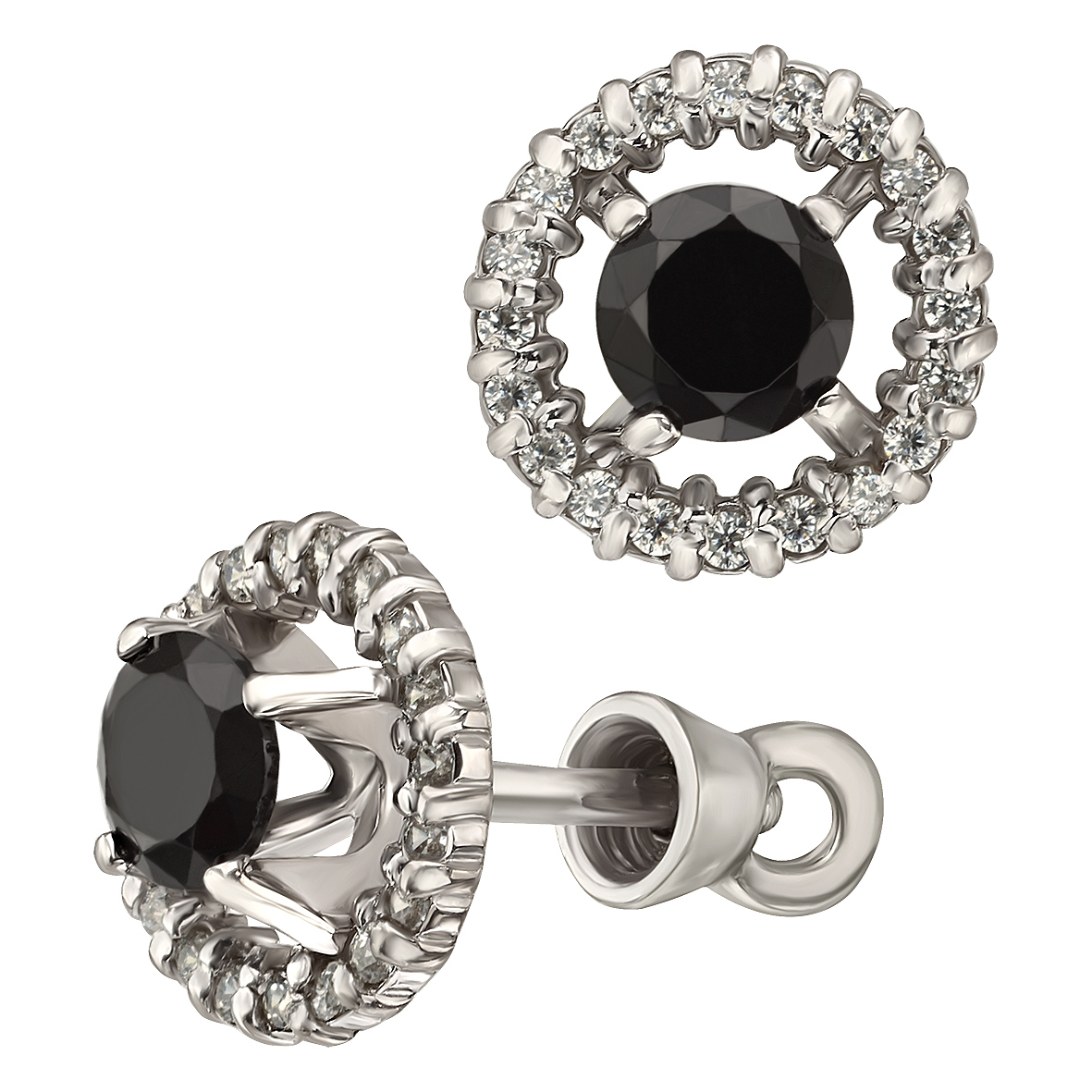 

Серебряные пуссеты с фианитами Tango Jewellery Company 520243С