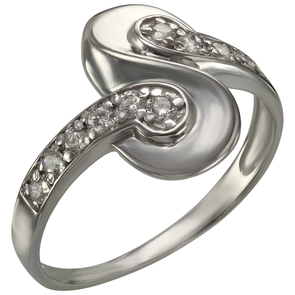 

Серебряное кольцо с фианитами Tango Jewellery Company 320319С размер 17