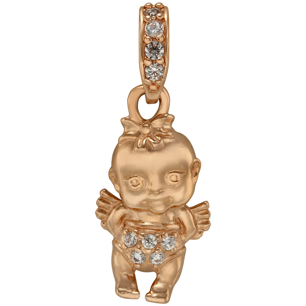 

Золотая подвеска с фианитами Tango Jewellery Company 150377