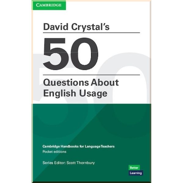 

Cambridge Handbooks for Language Teachers. David Crystal. ISBN:9781108959186