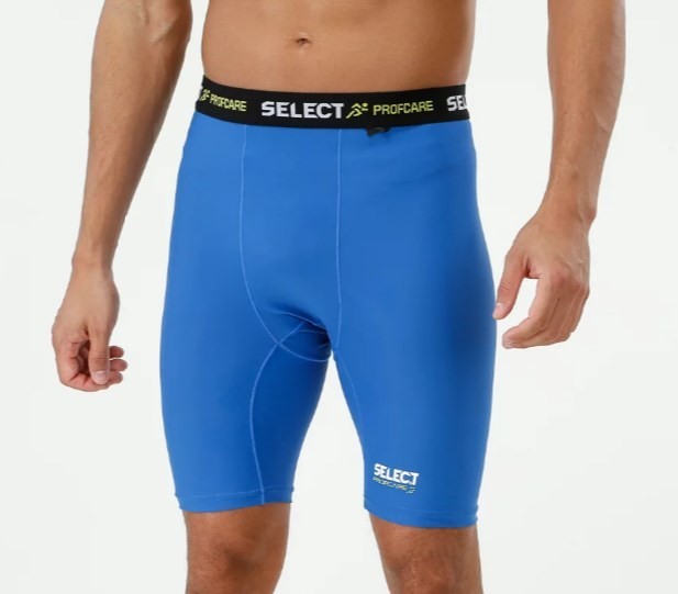 

Термошорти SELECT Compression shorts 6402 XS сині