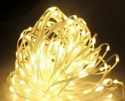 

Гирлянда UKC RD-215 диод 500Led 50м, 8 реж. IP44 для дома или улицы, Провод в силиконе прозрачный, Цвет ламп-Тёплый