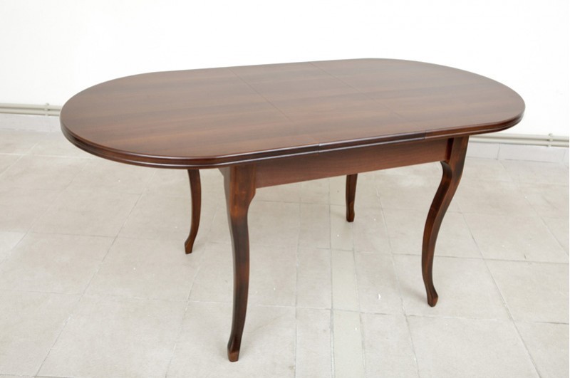 

Стол обеденный овальный раскладной Микс Мебель Твистер 120см орех