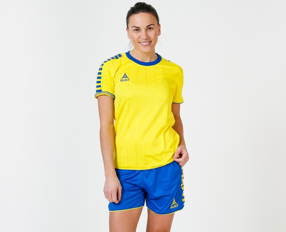 

Шорти SELECT Argentina player shorts women XS синьо-жовті