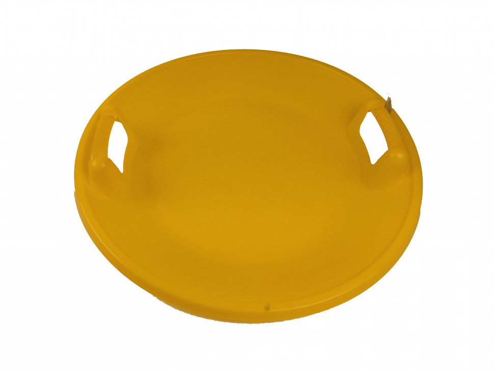 

Круглая ледянка для катания на склоне с ручками (Желтый) MS 0520-1Yellow