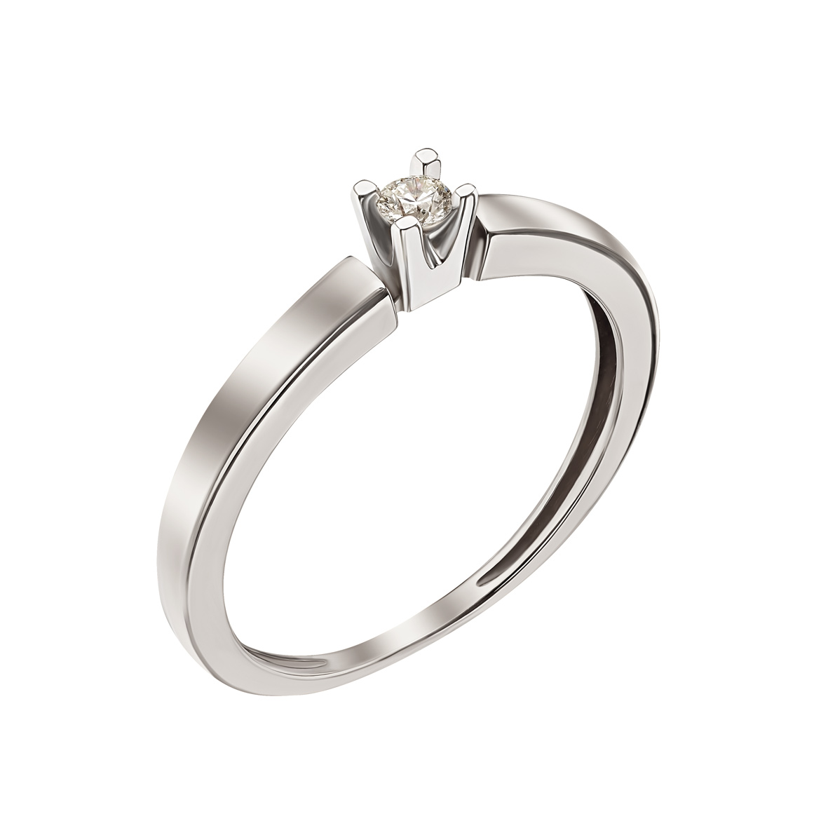 

Кольцо в белом золоте с бриллиантом Tango Jewellery Company 750636В размер 16