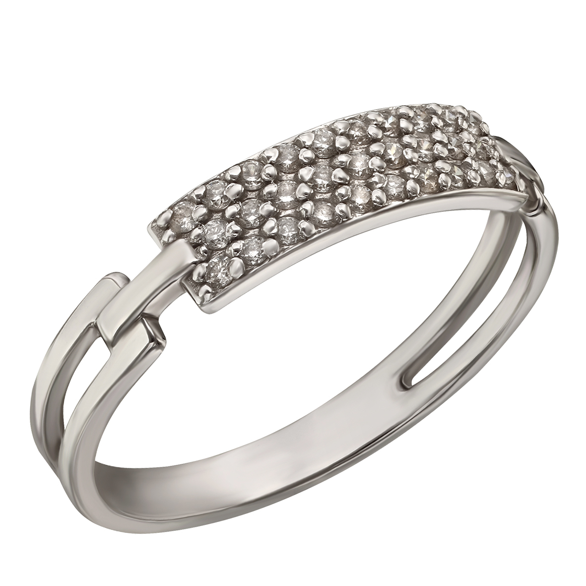 

Кольцо в белом золоте с бриллиантами Tango Jewellery Company 740326В размер 16.5