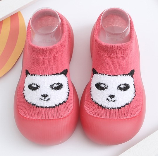 

Тапочки-носочки Children's shoes Panda 20/21 (12,3 см) Малиновые (001147-3 Pg)