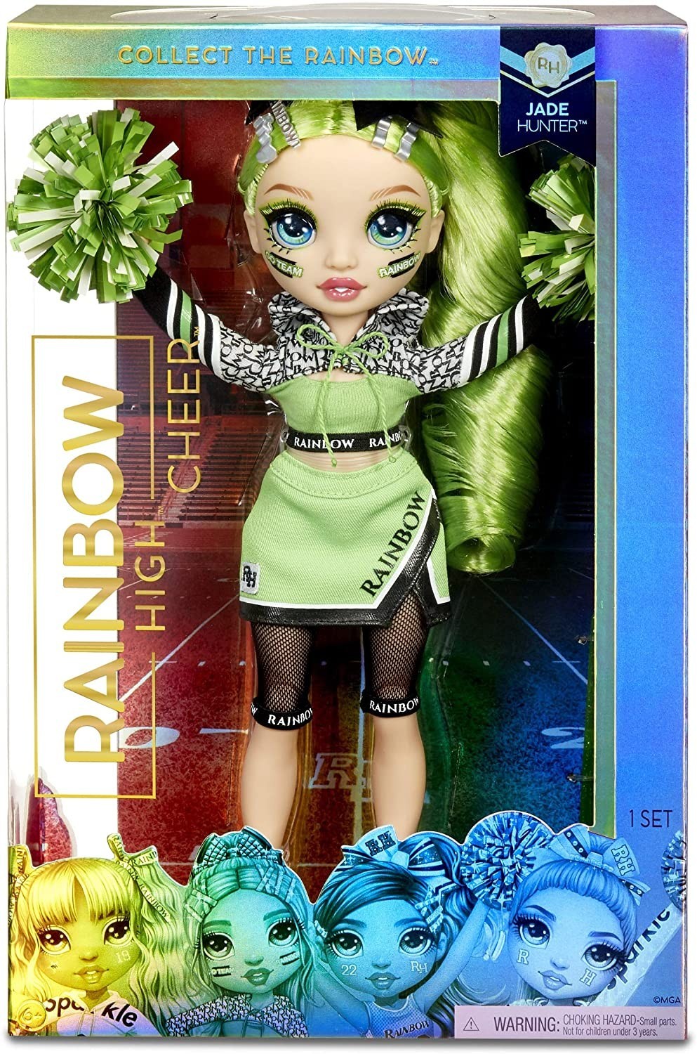 

Лялька Rainbow High Cheer Jade Hunter Рейнбоу Хай Джад Хантер