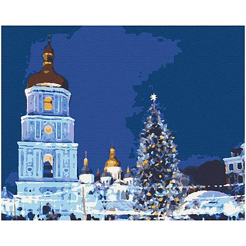 

Картина по номерам "Новогодние праздники" Riviera Blanca (RB-0278)
